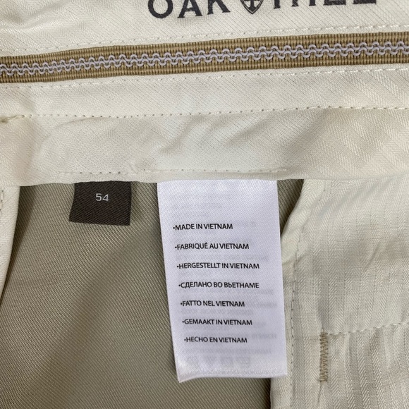 . Mens Oak Hill Waist-Relaxer Microfiber Shorts, Khaki, Size 54 - Picture 4 of 6